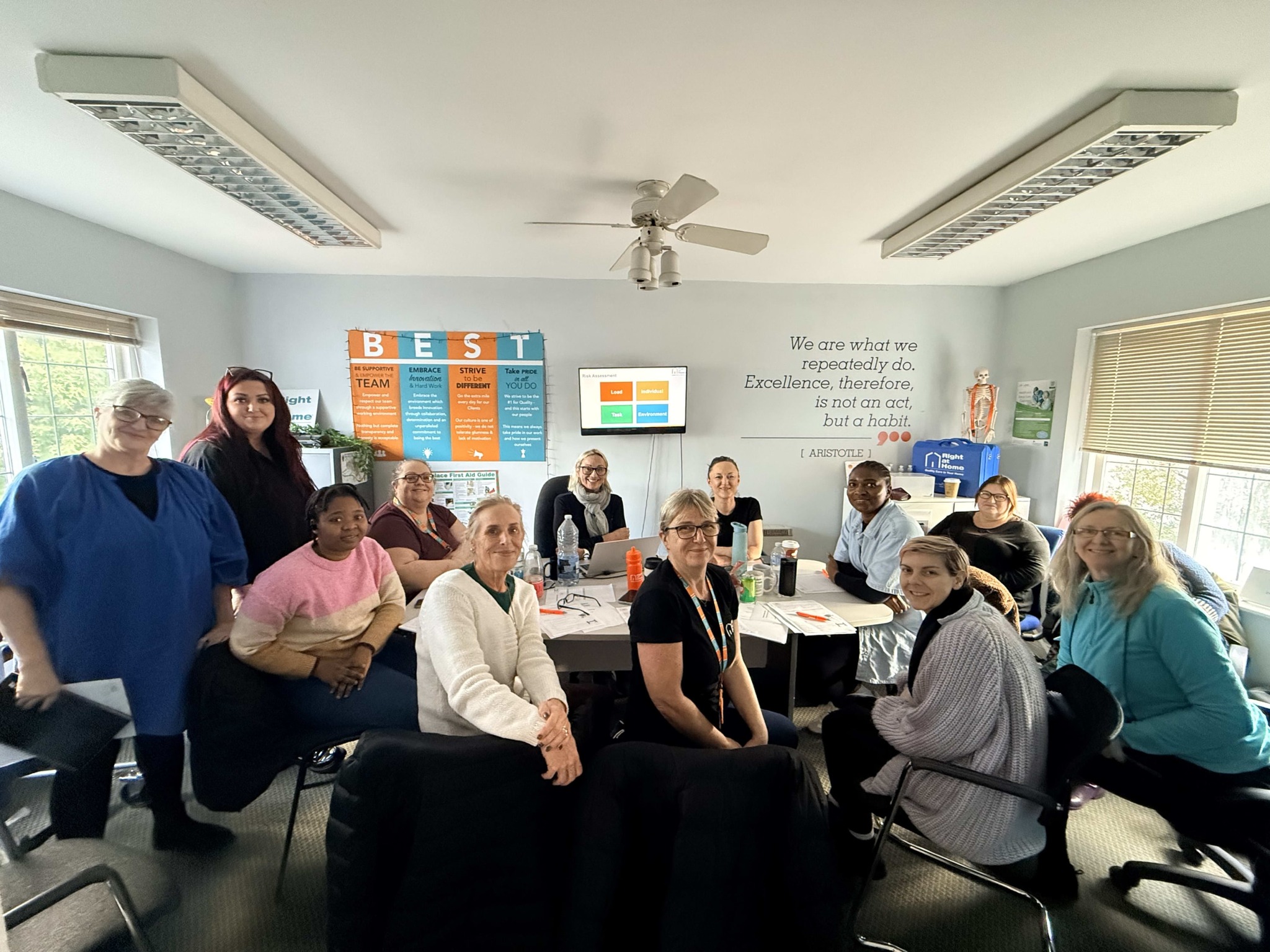 The Right at Home team — Bishop's Stortford, Stevenage and Braintree